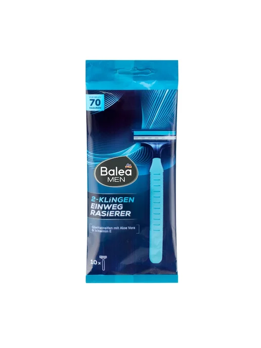 Balea Бритва с 2-мя лезвиями MEN, 10шт в наборе, 10 шт, фото 2