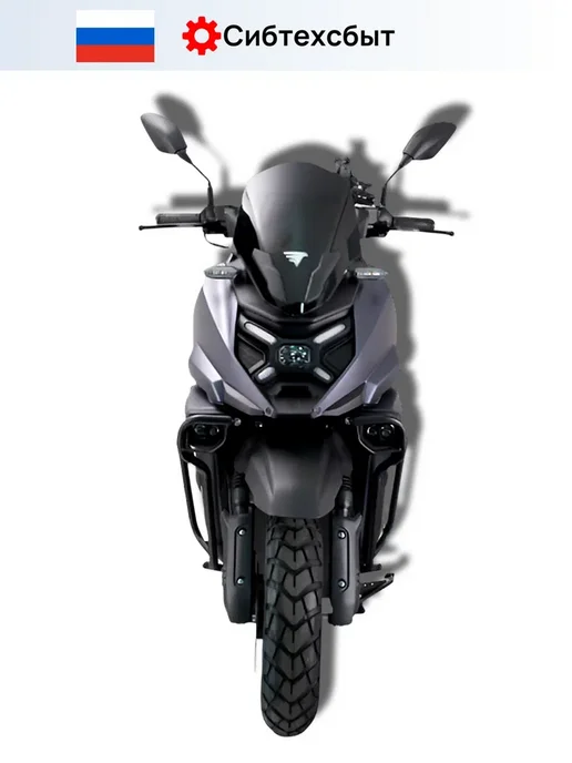 Скутер бензиновый VMC Smart 3 T1700 (без ПТС, 49) зелёный, серый, фото 8
