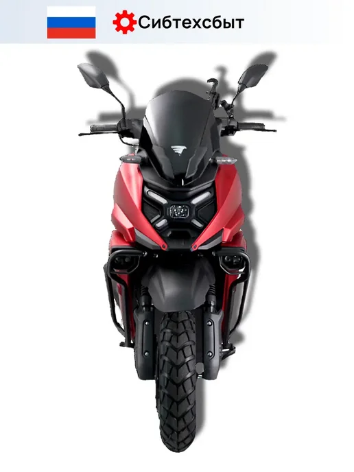 Скутер бензиновый VMC Smart 3 T1700 (без ПТС, 49) зелёный, красный, фото 8