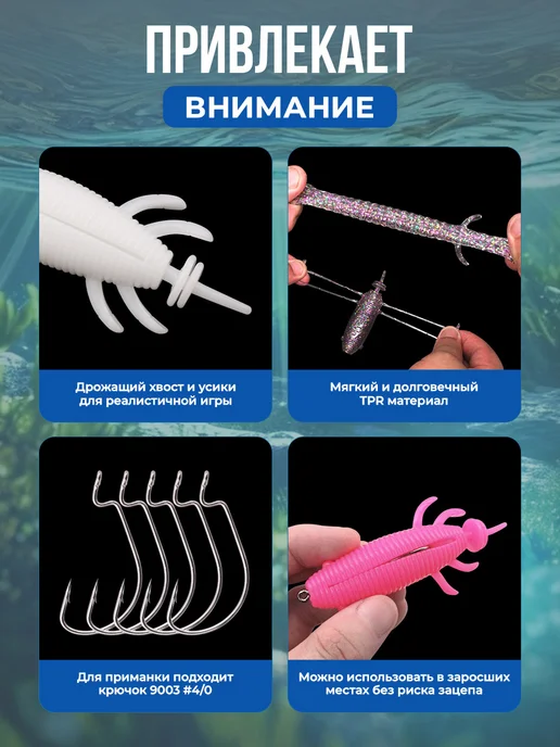 Нет бренда Плавающая приманка Creature Bait с крючком 8 см 13 г, 1 шт, 13 г, 1 шт, фото 2
