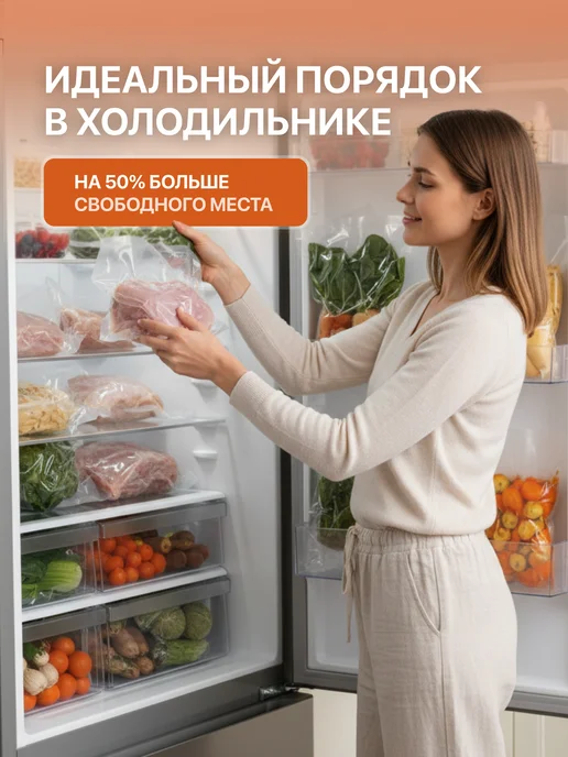 DE MELIRA Вакууматор для продуктов с пакетами и резаком, черный, фото 7