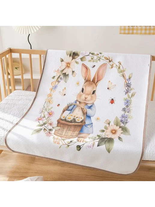 Пеленальный матрасик 80x100 см Кролик, 80x100 см