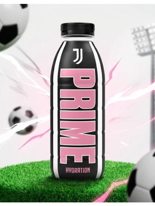 Prime Спортивный безалкогольный напиток Прайм Juventus 0,5 л, 0,5 л