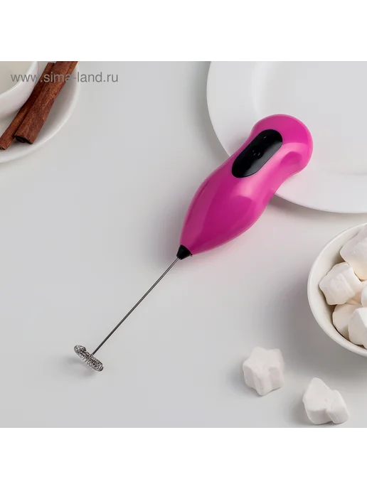 Доляна Погружной капучинатор для молока на батарейках, вариант, фото 2
