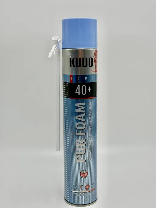 РатиКарС Монтажная пена с трубочкой полиуретановая для герметизации, 1 л, фото 2