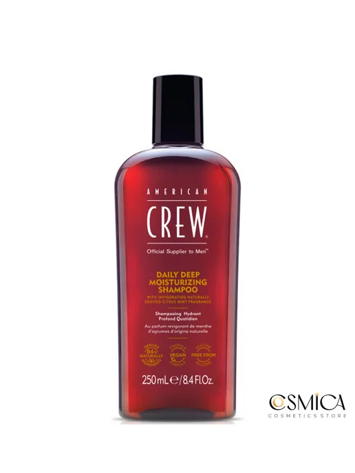 American CREW Шампунь DAILY DEEP MOISTURIZING SHAMPOO увлажняющий ежедневн…, 250 мл, фото 2