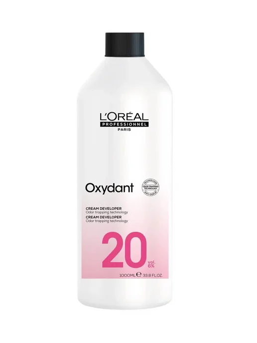 L'Oreal Professionnel Оксид OXIDANT CREAM Odor Trapping Technology 6% 1000 мл, 1 л