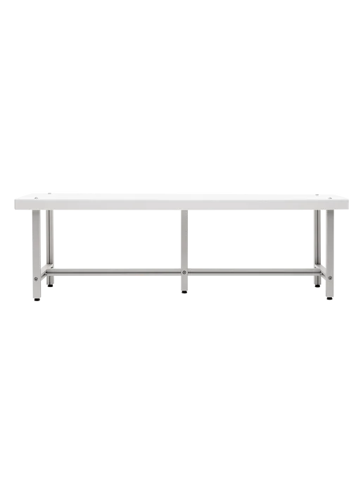 AquaLocker Скамья 109*39*44 см влагостойкая, из алюминия и пластика HPL, 89x39x44 см, фото 2