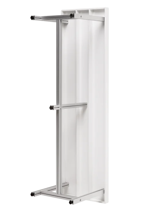 AquaLocker Скамья 109*39*44 см влагостойкая, из алюминия и пластика HPL, 89x39x44 см, фото 4