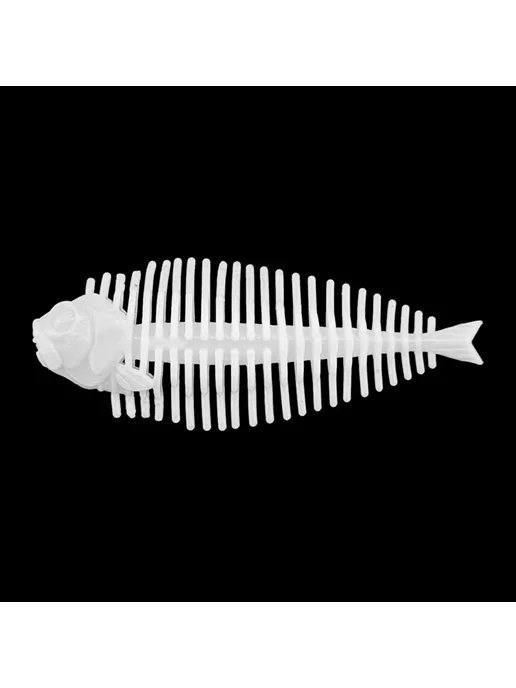 Нет бренда Мягкая приманка Fishbone с солью, аттрактантом, 6см, 2г, 5шт, 2 г, 5 шт, фото 3