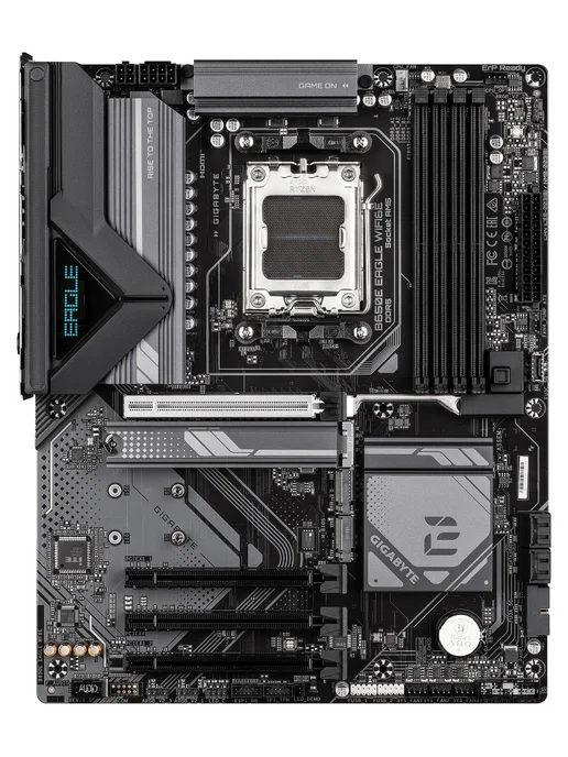 Gigabyte Материнская плата B650E EAGLE WIFI6E AM5 AMD B650 ATX RTL, черный, фото 2