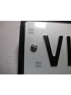 Болты для номерных знаков авто нержавеющие удлиненные М6 VINT77. Вид 4.