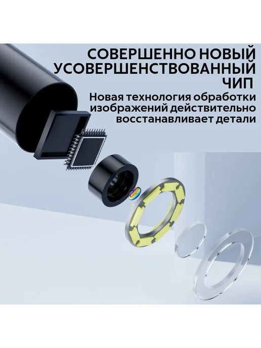 Профессиональный эндоскоп 2" HD экран, камера 8 мм, вариант, фото 5