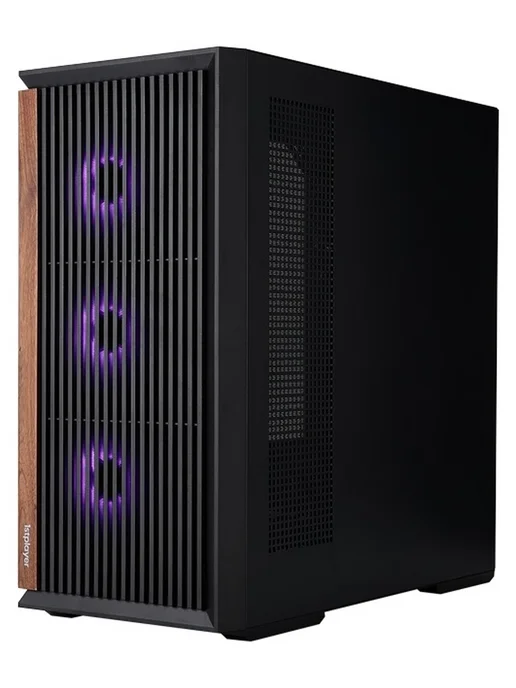 1stPlayer Компьютерный корпус WD7 ARGB, черный, черный, фото 3