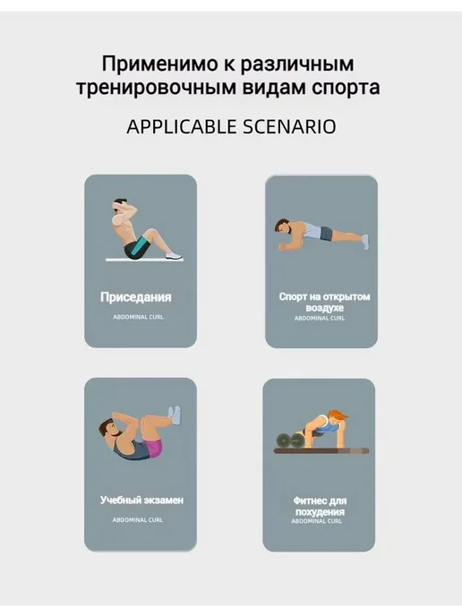 Коврик спортивный Красный "Складной" 120*60*5см, 120x60x5 см, фото 5