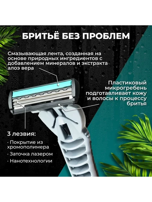 Комфортный станок с сменными кассетами для гладкости, вариант
