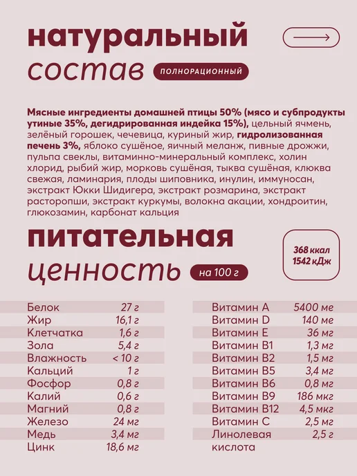 Сухой корм LAPICO Delicious Яблоком для собак, утка, 10,152 кг, фото 4