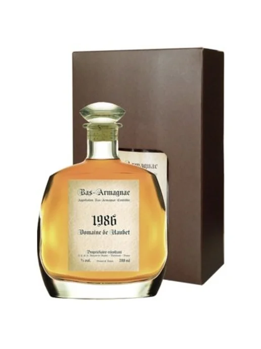Domaine de Haubet Домен де Обе 1986 в графине, 700 мл