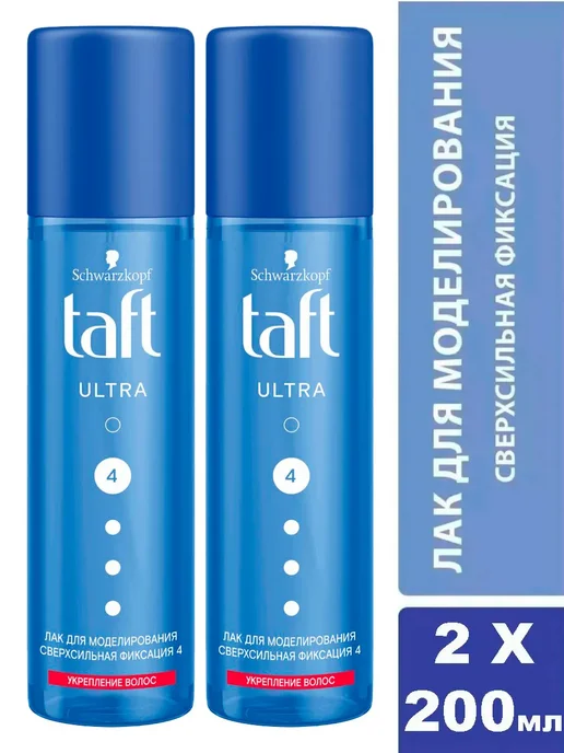 тафт Лак для моделирования Taft Ultra жидкий, 2 х 200 мл, 2x200, 200 мл, фото 5