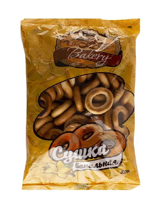 Fine bakery. Сушки ванильные, 350 гр, 350 г