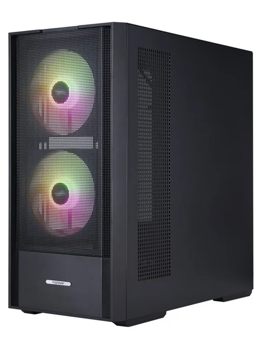1stPlayer Компьютерный корпус AU7 ARGB, черный, черный, фото 3
