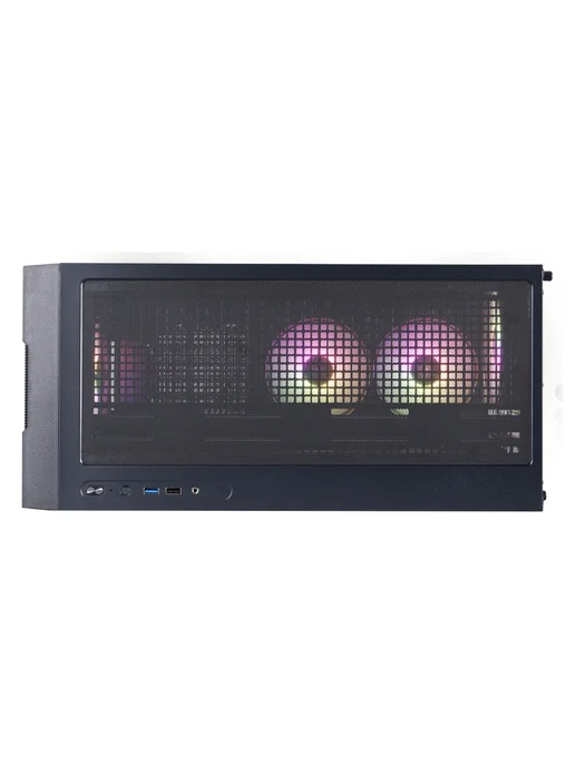 1stPlayer Компьютерный корпус AU7 ARGB, черный, черный, фото 7