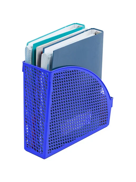 Attache Economy Лоток вертикальный Attache 110мм Офис Класс серый, синий, фото 5