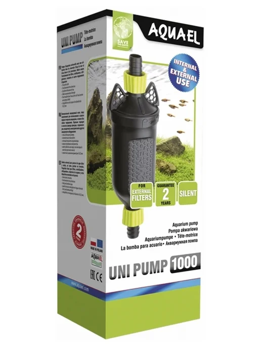 AQUAEL Помпа для аквариума UNI PUMP 1000 1000 л ч, 15 Вт, 1000 л, 15 Вт, фото 2