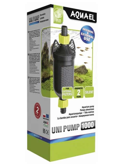 AQUAEL Помпа для аквариума UNI PUMP 1000 1000 л ч, 15 Вт, 1000 л, 15 Вт, фото 6