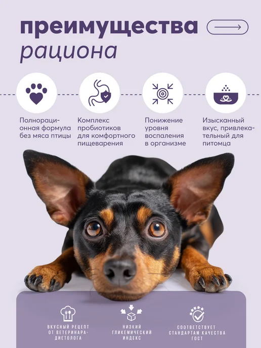 Сухой корм LAPICO Delicious Креветка для собак, 10,152 кг, фото 2