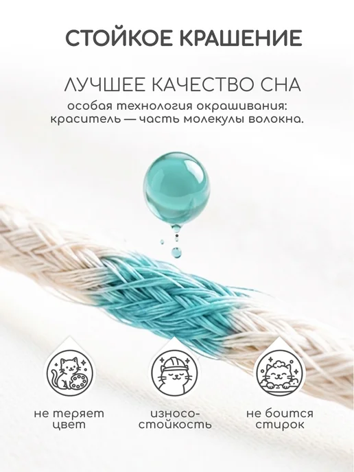 Uniqcute Простынь натяжная поплин 160х200 х25см, 160x200x25 см, натяжная, фото 5