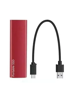 500GB синний портативный SSD USB3 1 быстрый передача данных