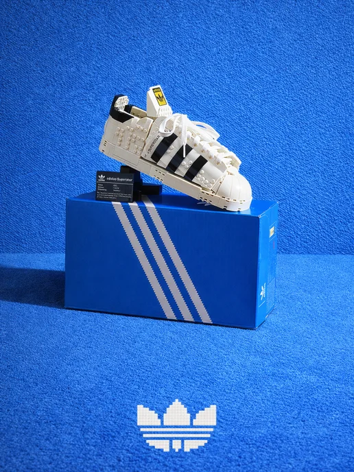LEGO Конструктор ADIDAS ORIGINALS SUPERSTAR 733 детали, вариант, фото 2