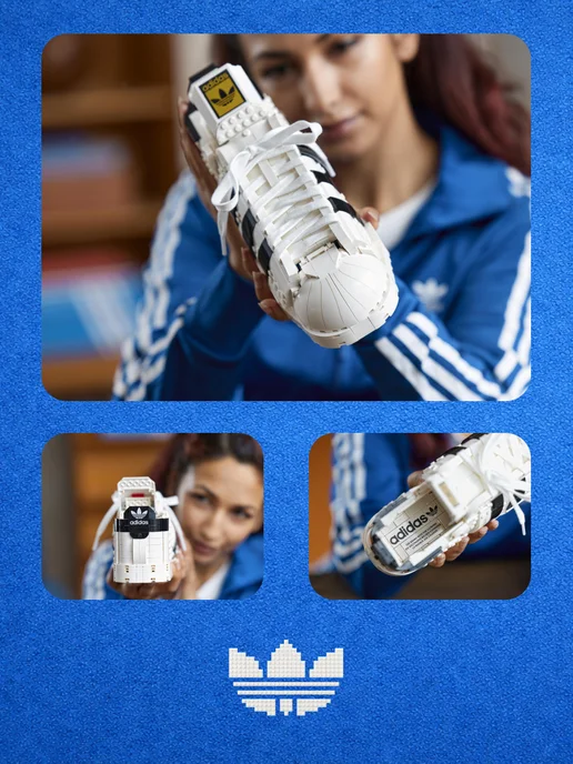 LEGO Конструктор ADIDAS ORIGINALS SUPERSTAR 733 детали, вариант, фото 3