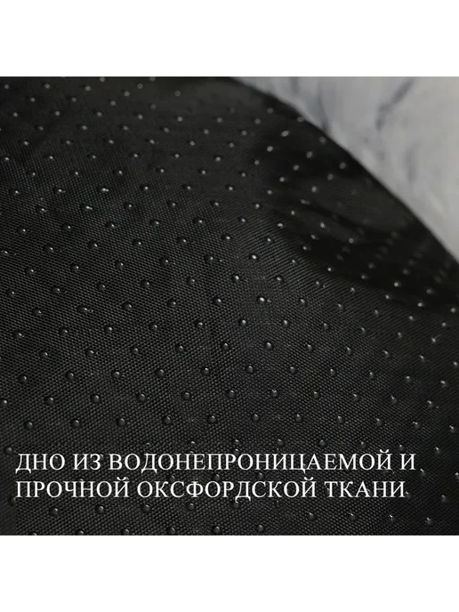 Кроватка лежанка для кошек и собак, круглая 60см, розовая, розовый, фото 4