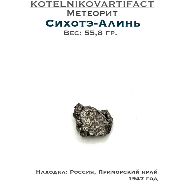 Коллекционный фрагмент метеорит Сихотэ-Алинь