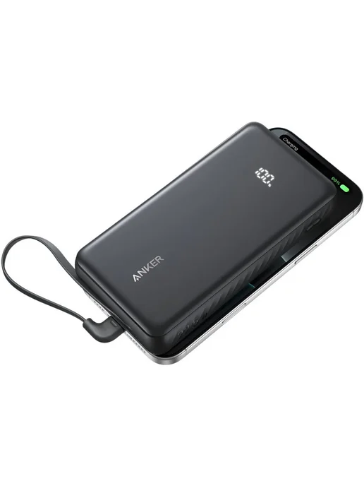 ANKER Внешний аккумулятор Zolo 10000 мAч 22.5W чёрный (A110DH11), 22,5 Вт, фото 5