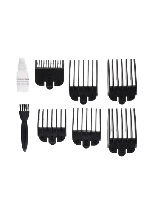 DEWAL Машинка для стрижки волос мощная вибрационная BARBER STYLE, черный, фото 7