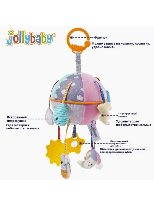 Подвеска для детской коляски Воздушный шар, вариант