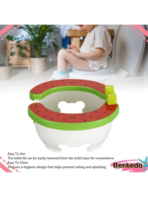Портативный горшок Benkeda, складной, унисекс Зеленый, зеленый, фото 4