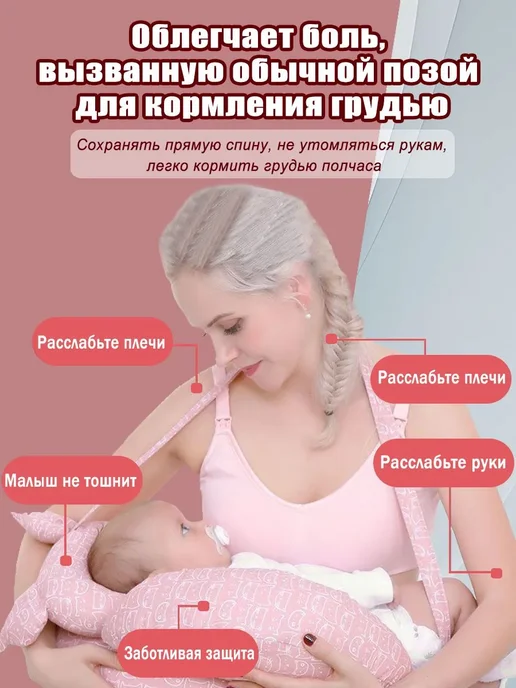Подушка для беременных и кормящих, 60x60, 60x60, фото 2