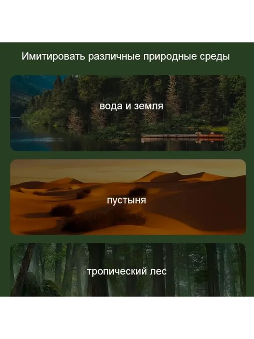 Укрытие для рептилий Коричневый 145*110*70, 145x110, фото 2