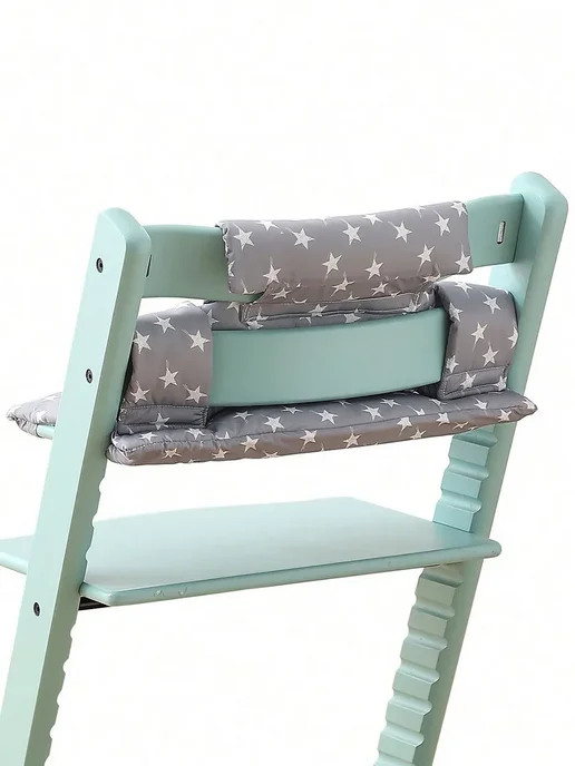 Сидушка Stokke TT для высоких стульев съемный чехол звезды, вариант, фото 6