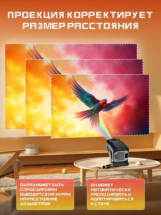 SALANGE HY320Mini Проектор 1LCD 720p Портативный, вариант, фото 8