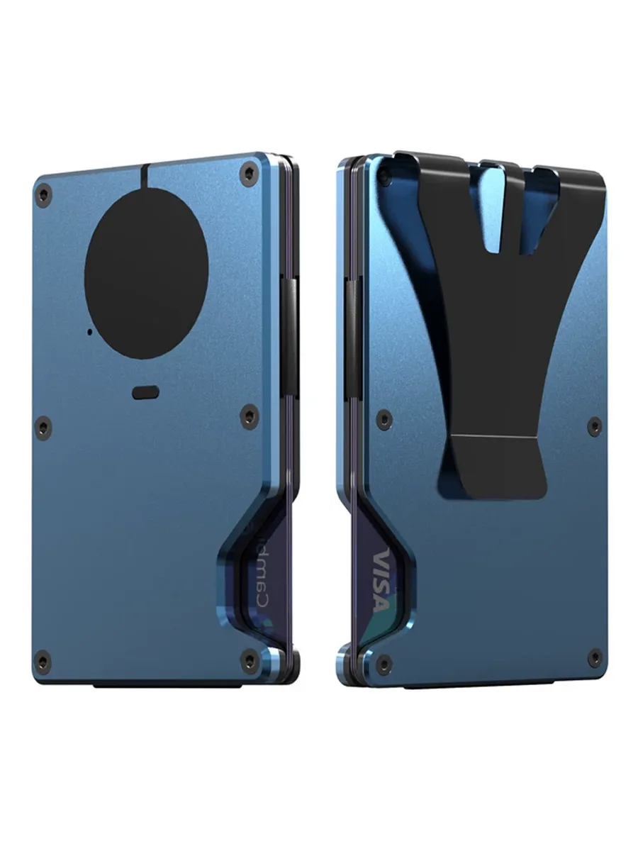 Minimalist Metal Wallet with AirTag Slot Drops to $30