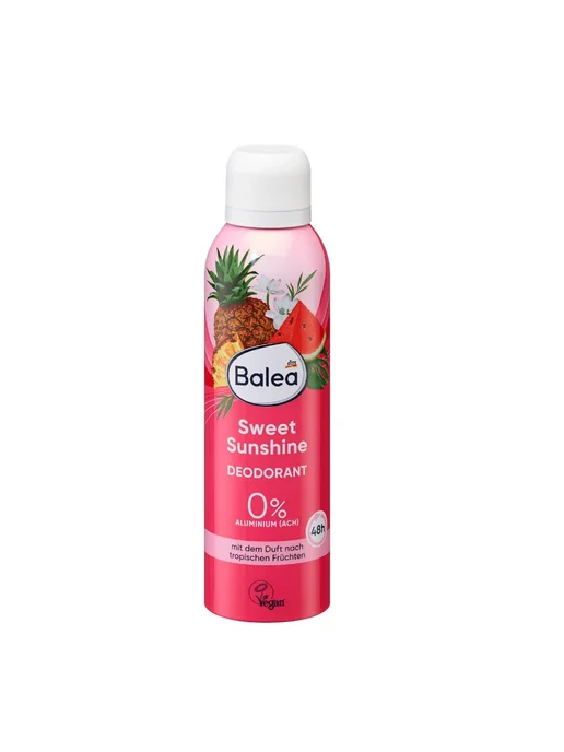 Balea Дезодорант Sweet Sunshine, шариковый, 50 мл, 2 шт, 200 мл, 1 шт, фото 2