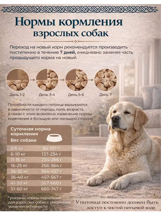 AmiGold Каша для собак Рыбный Кулеш, гречка, рис, рыба 1 кг, 1 кг, фото 3