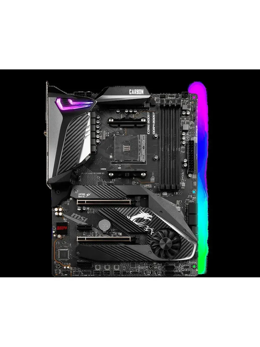 MSI Материнская плата AM4 MPG X570 GAMING PRO CARBON WIFI-