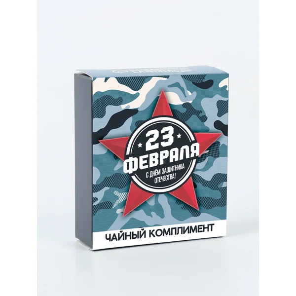 Чай подарочный «23 февраля», 9 г (5 шт.×1.8 г)