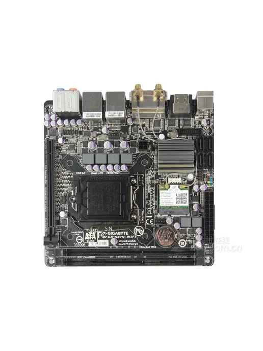 Gigabyte Материнская плата LGA 1150 GA-H87N-WIFI DDR3-, вариант